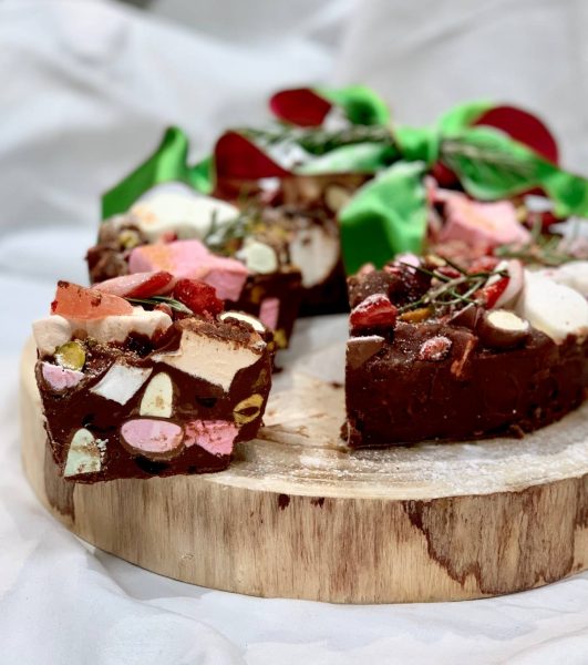 Nelly's Sweet & Salty Christmas Rocky Road Wreath (5)