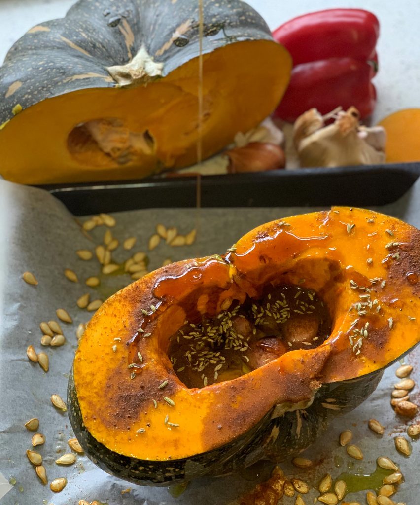 Roasted Whole Pumpkin 2