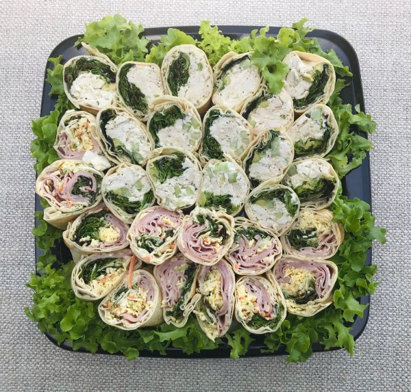 Hawthorn Garage Catering Wrap Platter. Large. 8 Wraps. $95