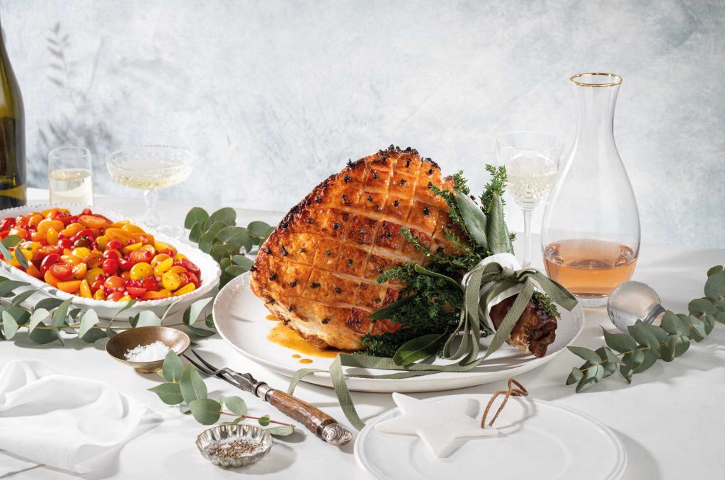 Recipe Maple Syrup Mustard Glazed Ham