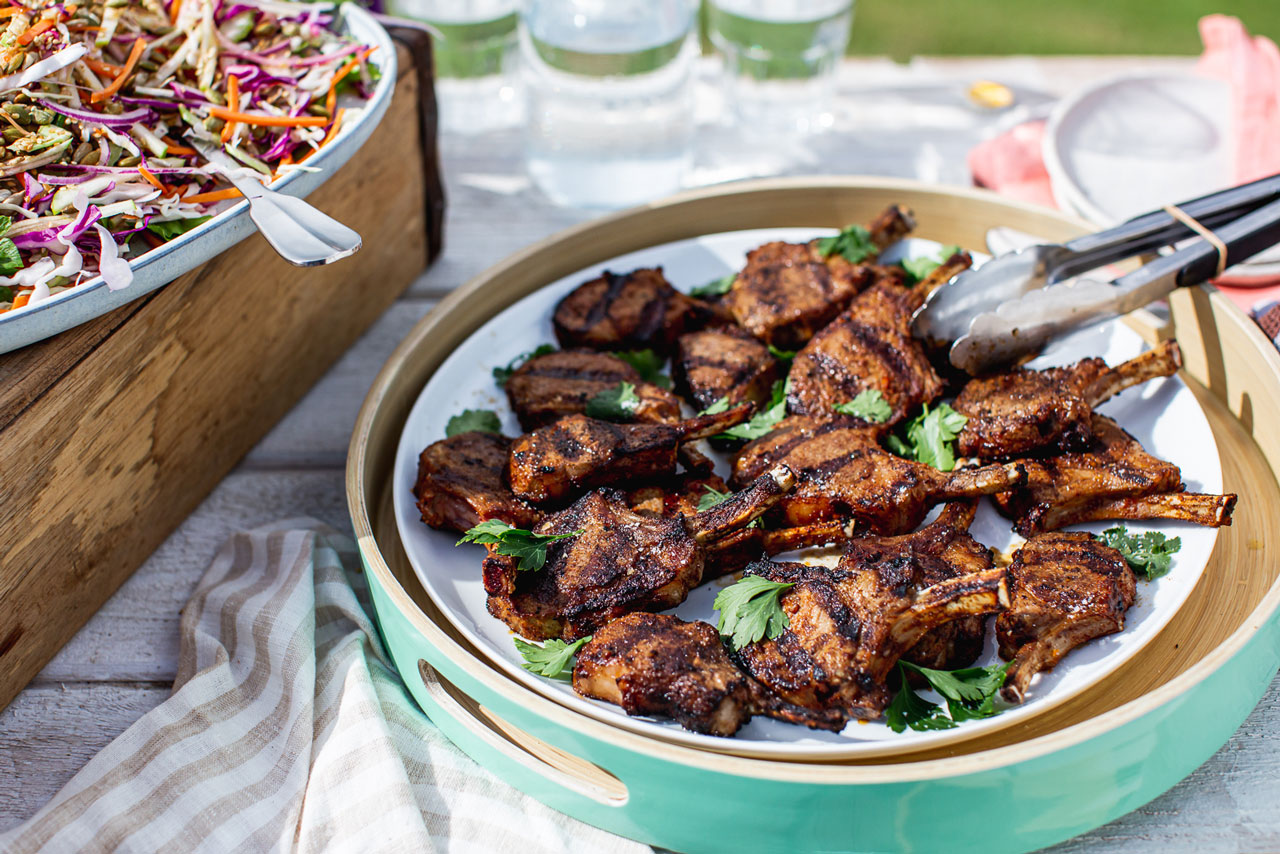 Spiced Lamb Cutlets - Hawthorne Garage