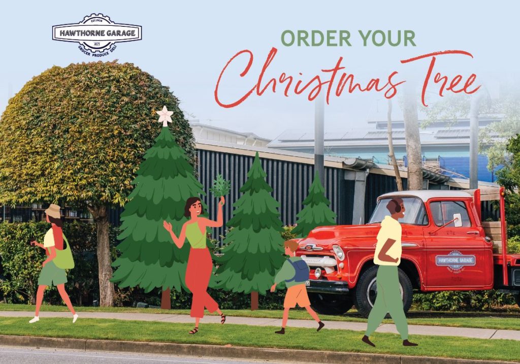 Hawthorne Garage Christmas Tree Ordering