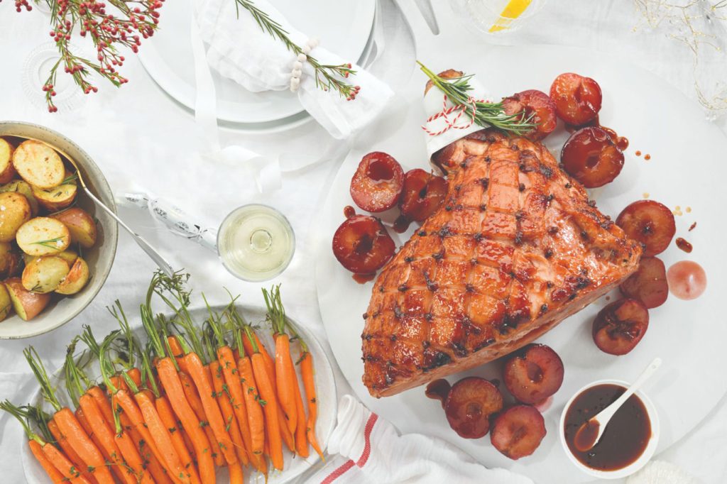 Recipe Plum Glazed Ham