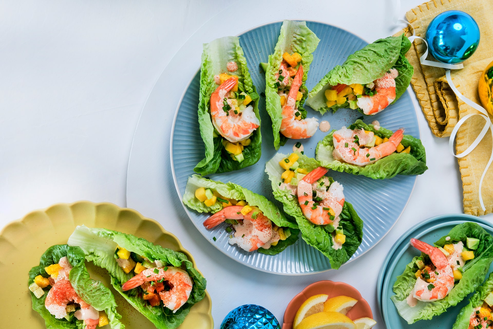 Prawn & Mango Lettuce Cups Hawthorne Garage
