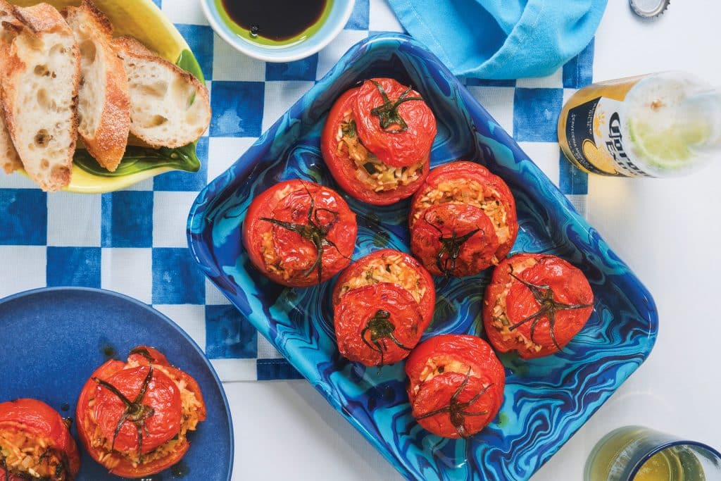 Recipe Rice Stuffed Tomatoes